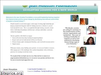 www.jeanhoustonfoundation.org