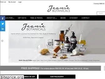 jeaniebotanicals.com