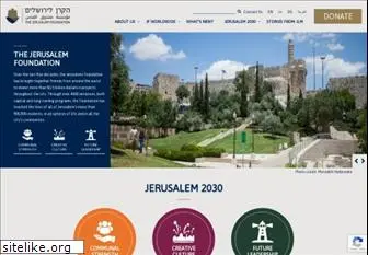 jerusalemfoundation.org