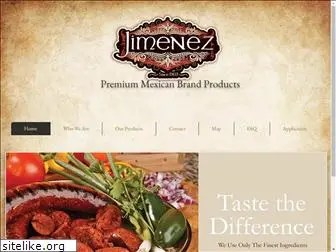 jimenezfoods.com