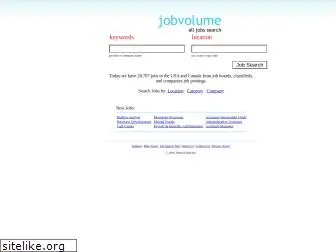 jobvolume.com