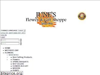 junesflowershop.com