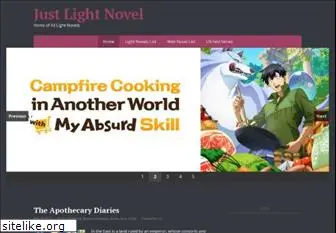 Just Light Novel – Home of All Light Novels