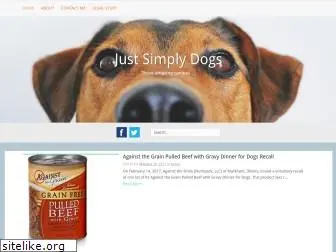 justsimplydogs.com