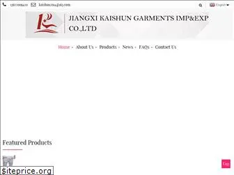 kaishungarments.com