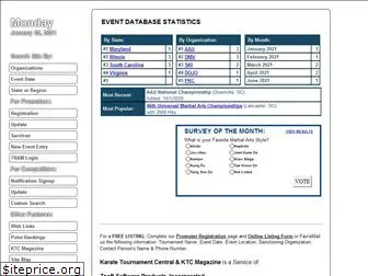 karatetournaments.org