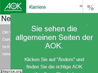 karriere.aok.de