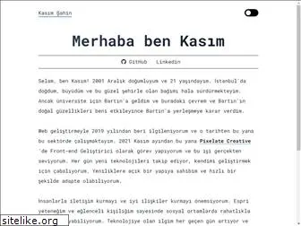 kasimsahin.com