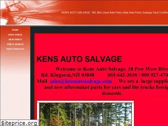 kensautosalvage.com