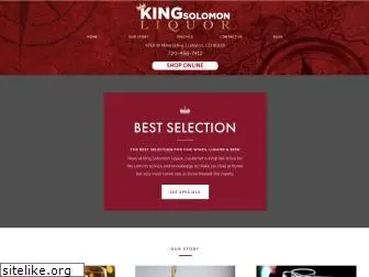 kingsolomonliquor.com