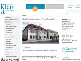 kleist-museum.de