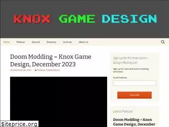 knoxgamedesign.org