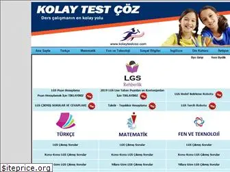 kolaytestcoz.com