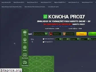 Novo Site de Combo - Konoha Proxy 