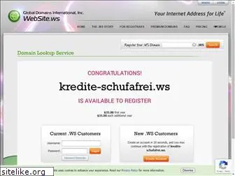 kredite-schufafrei.ws