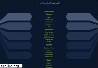 kreditkarte-forum.de