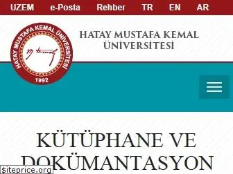 kutuphane.mku.edu.tr