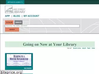 lakeforestlibrary.org