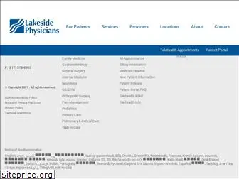 lakesidephysicians.com