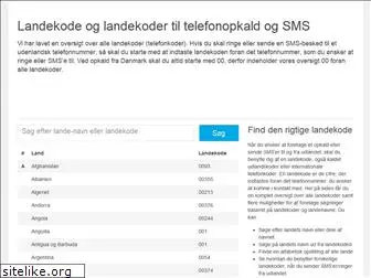 Top 59 Similar websites like landekode.dk and alternatives