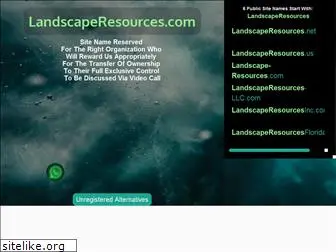 landscaperesources.com