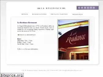 laresidencedining.com