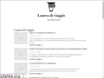 laureadiviaggio.com