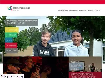 lauwerscollege.nl thumbnail