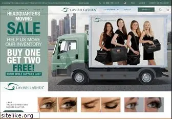 lavisheyelashes.com