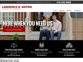 lawrencegeffenlawyer.com