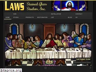 lawsstainedglass.com