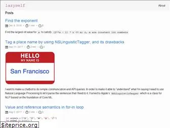 lazyself.io