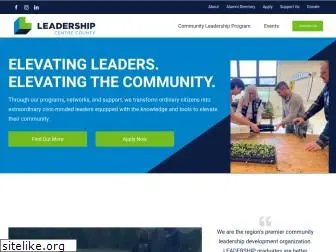 leadershipcentrecounty.org