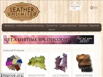 Leather Unlimited - Wholesale Leather Supplier since 1970