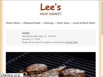 leesmeatmarket.com