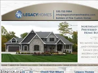 legacyhomesofmedina.com