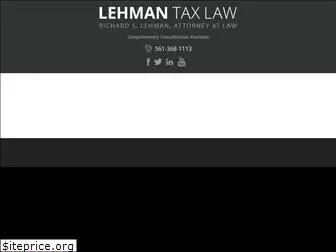 lehmantaxlaw.com