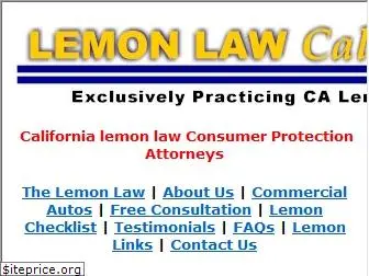 lemonlawcalifornia.com