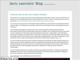 lesinskis.com