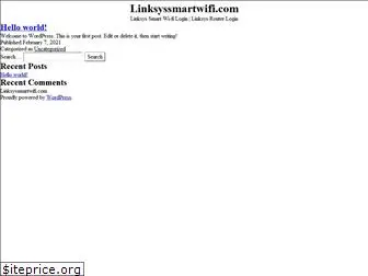 linksyssmartwifisetup.com