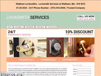 locksmithswaltham.com