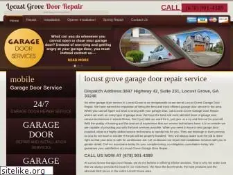 locustgrovegaragedoorrepair.com