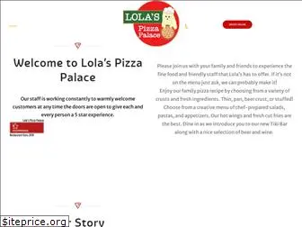 lolaspizzapalace.com