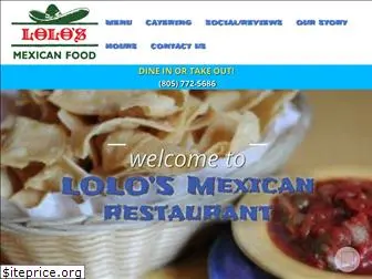 lolosmexicanrestaurant.com