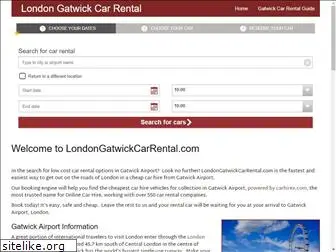 londongatwickcarrental.com