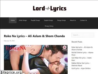 lordlyrics.com