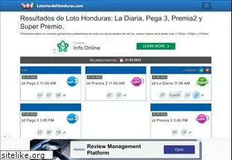 loteriasdehonduras.com