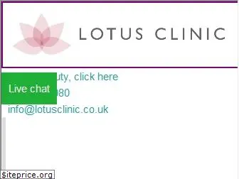 lotusclinic.co.uk
