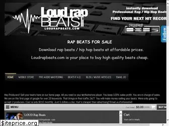 loudrapbeats.com