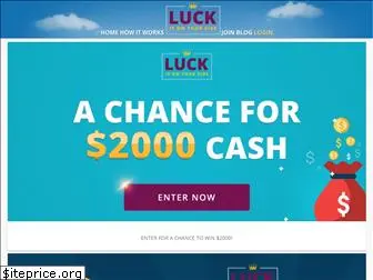 luckisonyourside.com